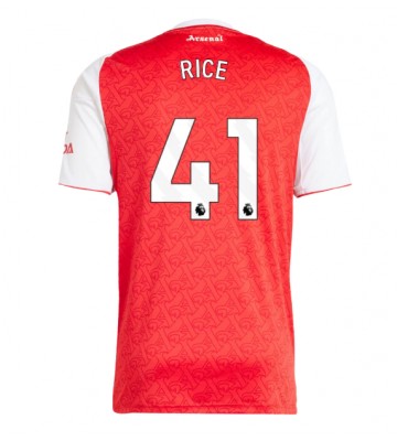 Arsenal Declan Rice #41 Hjemmebanetrøje 2025-26 Kortærmet